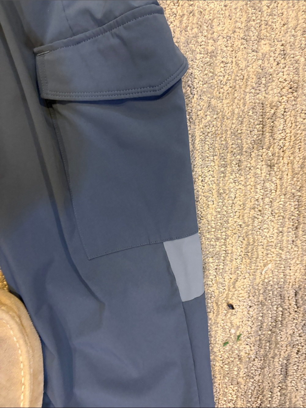 Nike & Under Armor Black and blue Kids Joggers - Picture 5 of 6